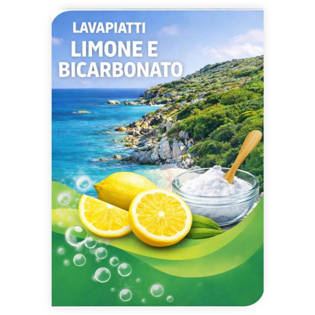 Lavapiatti Limone e Bicarbonato